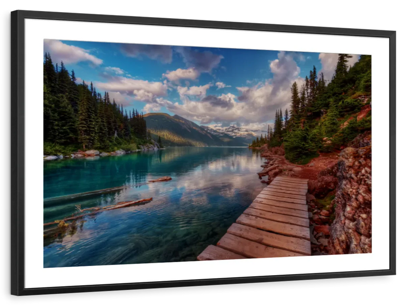 Lake Walkway Wall Art