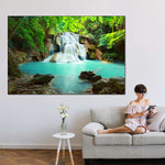 Thai Huay Mae Khamin Waterfall Wall Art