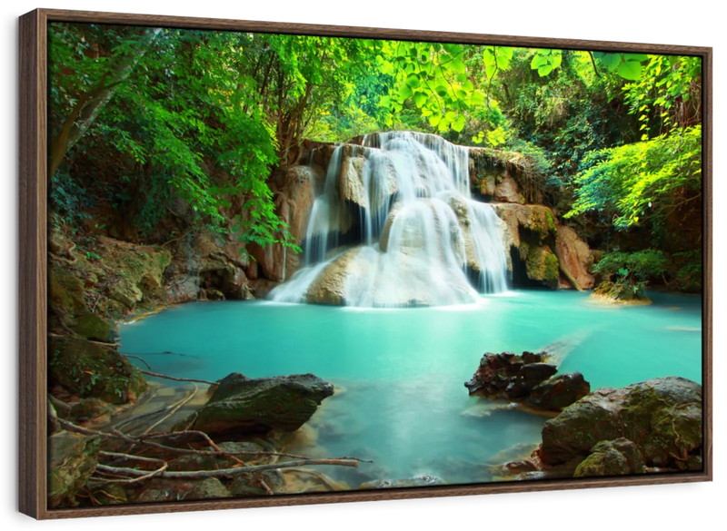 Thai Huay Mae Khamin Waterfall Wall Art