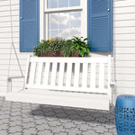 Keystone Amish Co. 5 Foot Franklin Poly Composite Porch Swing, Cedar