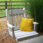 Keystone Amish Co. York Swing Chair, Dark Green