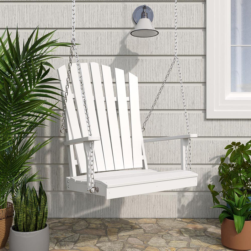 Keystone Amish Co. Adirondack Poly Composite Swing Chair