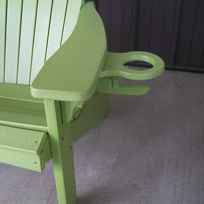 Keystone Amish Co. 5 Foot Milan Recycled Plastic Porch Swing, Cedar