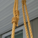 Keystone Amish Co. 5 Foot Milan Porch Swing, Mushroom Stain