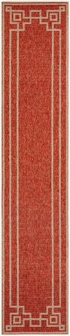 Harborgreek Brick Red Outdoor Rug