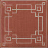 Harborgreek Brick Red Outdoor Rug