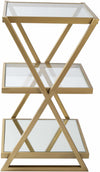 Lermoos Gold End Table