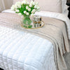 Ava Diamond Oversized Cotton Quilt Set