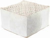 Ternitz Ivory Pouf