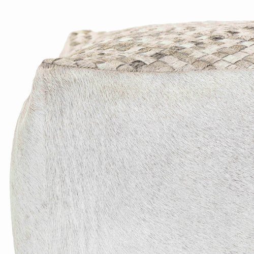 Ternitz Ivory Pouf