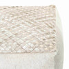 Ternitz Ivory Pouf