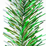 Alpine Green & White Tinsel Garland