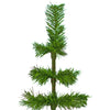 Alpine Green Tinsel Christmas Tree