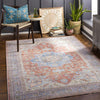 Brown Bagamanoc Medallion Washable Area Rug