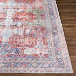 Rust Goma Vintage Washable Area Rug