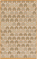 Alamo Modern Green/Beige Area Rug