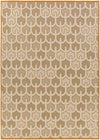 Alamo Modern Green/Beige Area Rug