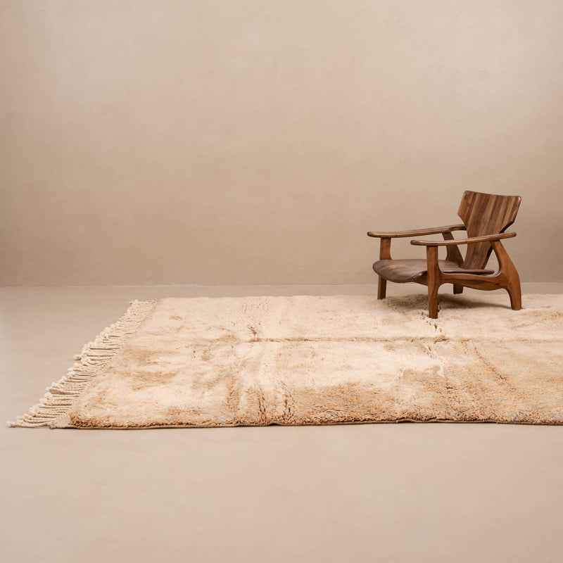 Golden Hush - Luxury Shag Moroccan Rug