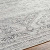 Barny Cream & Gray Washable Area Rug