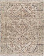 Barny Beige Washable Area Rug