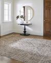 Barny Beige Washable Area Rug