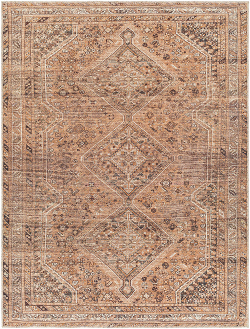 Barny Brown Washable Rug