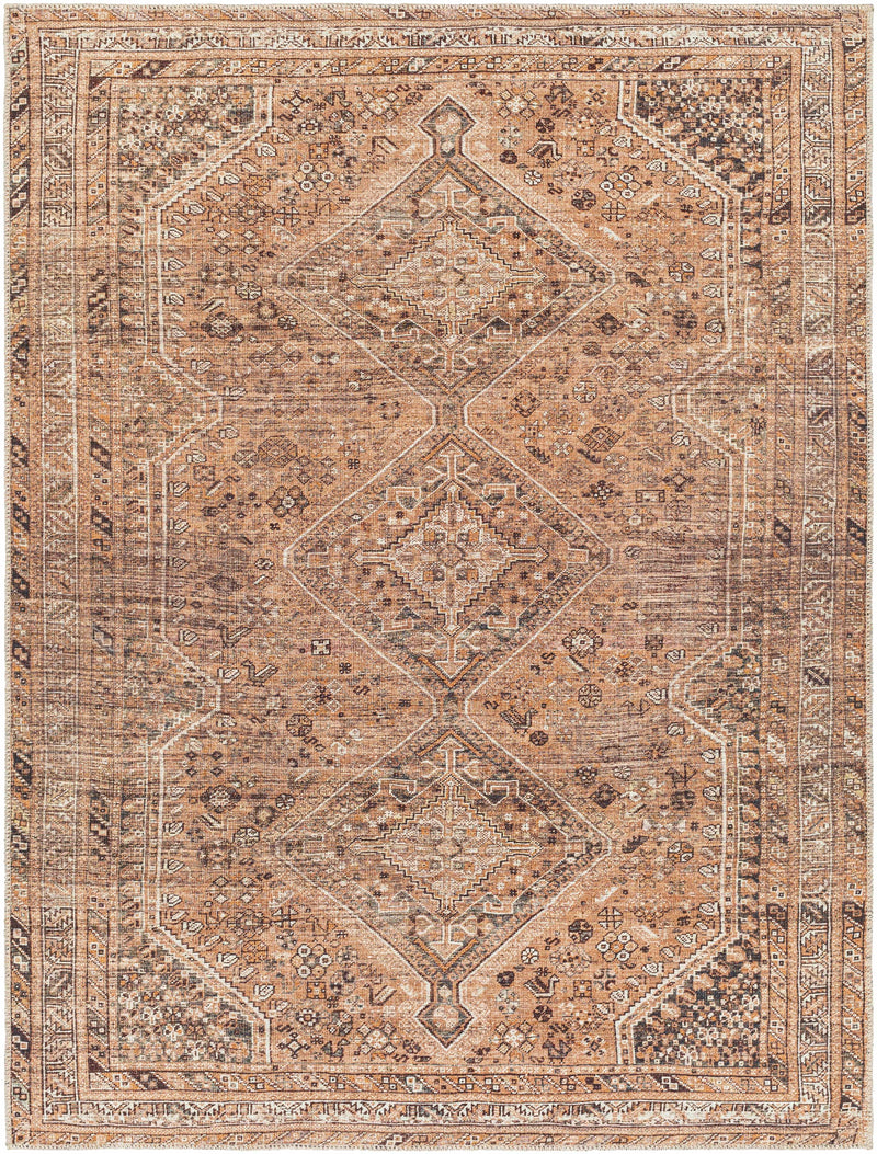 Barny Brown Washable Rug