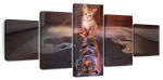 Tiger Kitty Wall Art
