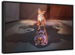 Tiger Kitty Wall Art