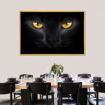 Yellow Eyed Cat Wall Art