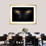 Yellow Eyed Cat Wall Art