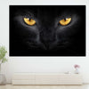 Yellow Eyed Cat Wall Art