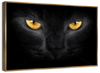 Yellow Eyed Cat Wall Art