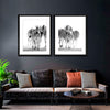 Zebras On The Move Wall Art