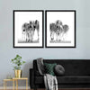 Zebras On The Move Wall Art