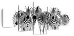 Zebras On The Move Wall Art