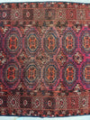 Antique 1910’s Tribal Turkoman Rug 3’ x 4’1”