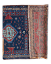 Antique 19th Century Handwoven Kazak Tribal Rug 5’ x 8’