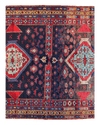 Antique 19th Century Handwoven Kazak Tribal Rug 5’ x 8’