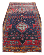 Antique 19th Century Handwoven Kazak Tribal Rug 5’ x 8’