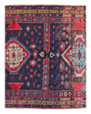 Antique 19th Century Handwoven Kazak Tribal Rug 5’ x 8’