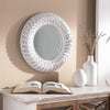 Buren Traditional White Wall Mirror