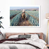 Inspecting Agave Plantation Wall Art