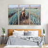 Inspecting Agave Plantation Wall Art