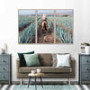 Inspecting Agave Plantation Wall Art