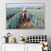Inspecting Agave Plantation Wall Art