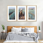 Inspecting Agave Plantation Wall Art