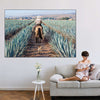 Inspecting Agave Plantation Wall Art