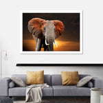 Kenyan Elephant Wall Art
