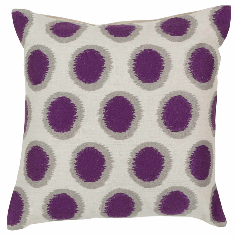 Liege Bright Purple Pillow Cover